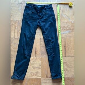 Ralph Lauren Riding Pants Womens Size 25 Black Equestrian Jodhpurs Low Rise